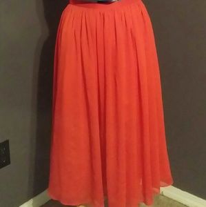 BB Dakota Red Skirt - never worn